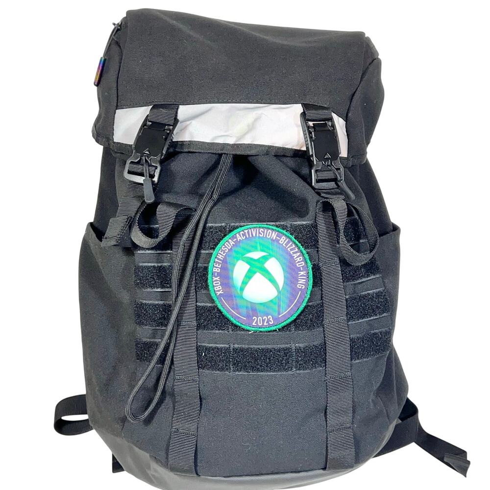 Xbox Microsoft Employee Exclusive Aurora Duffle Backpack w/ Patch Gamescom 2023